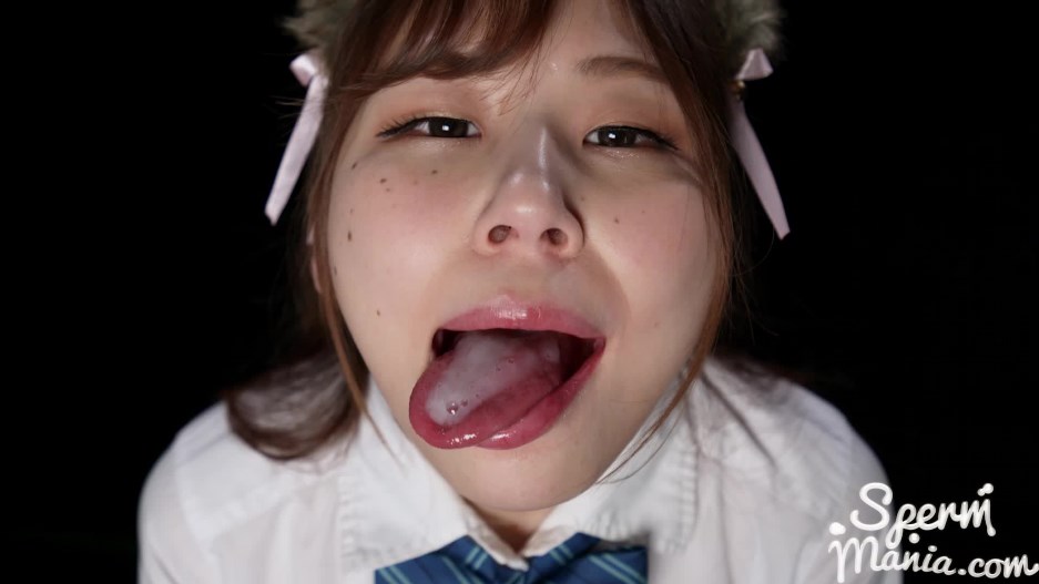 Nagi Tsukino - Nagi Tsukino swallows tons of thick white cumshots